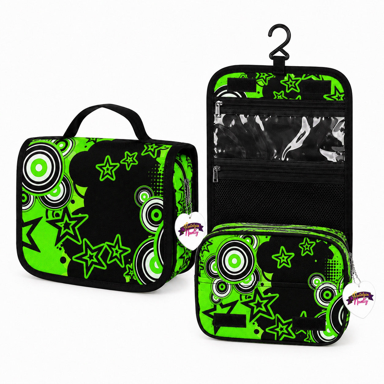 Frutiger Metro Green Toiletry Bag