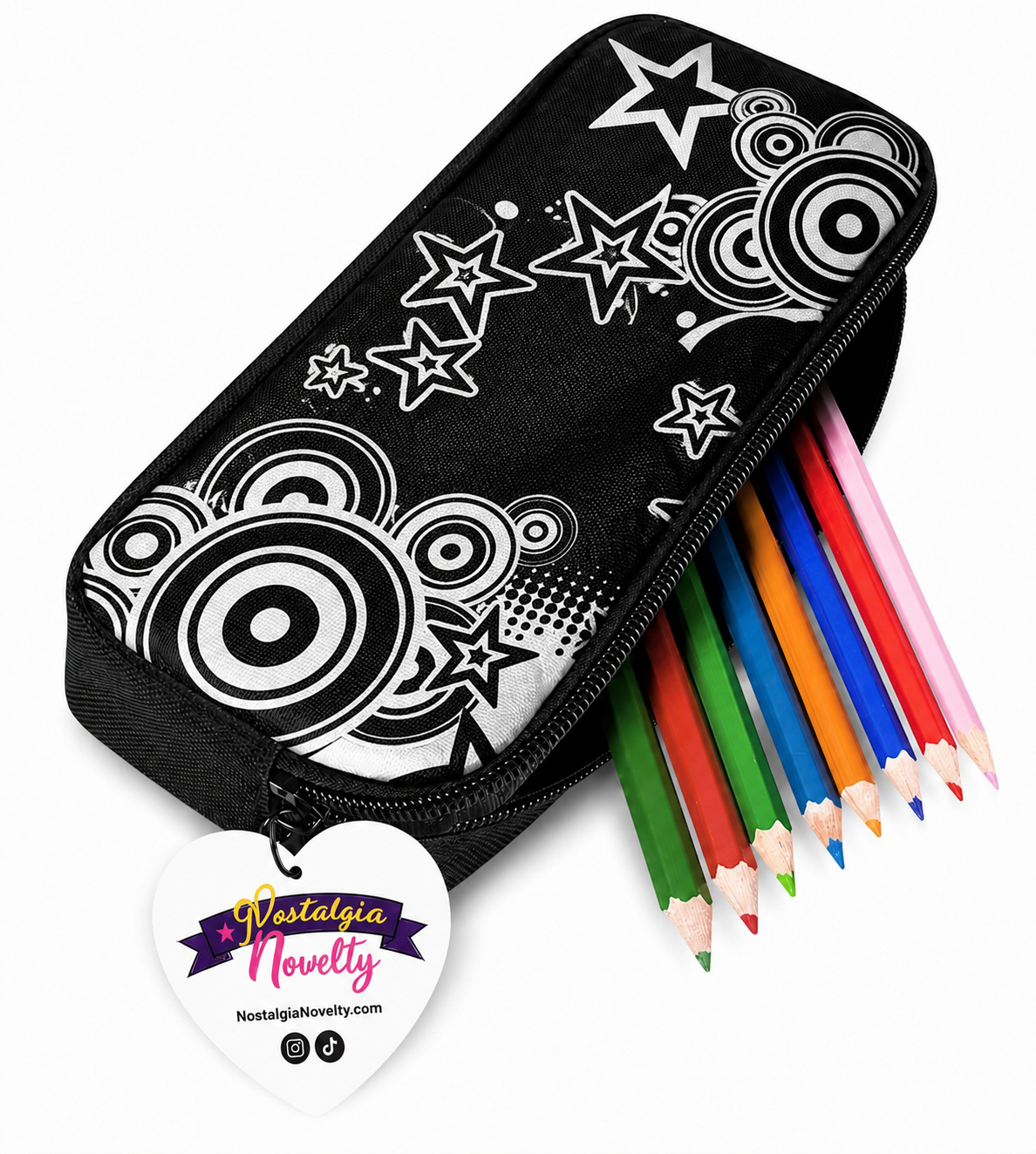 Frutiger Metro black Pencil Case