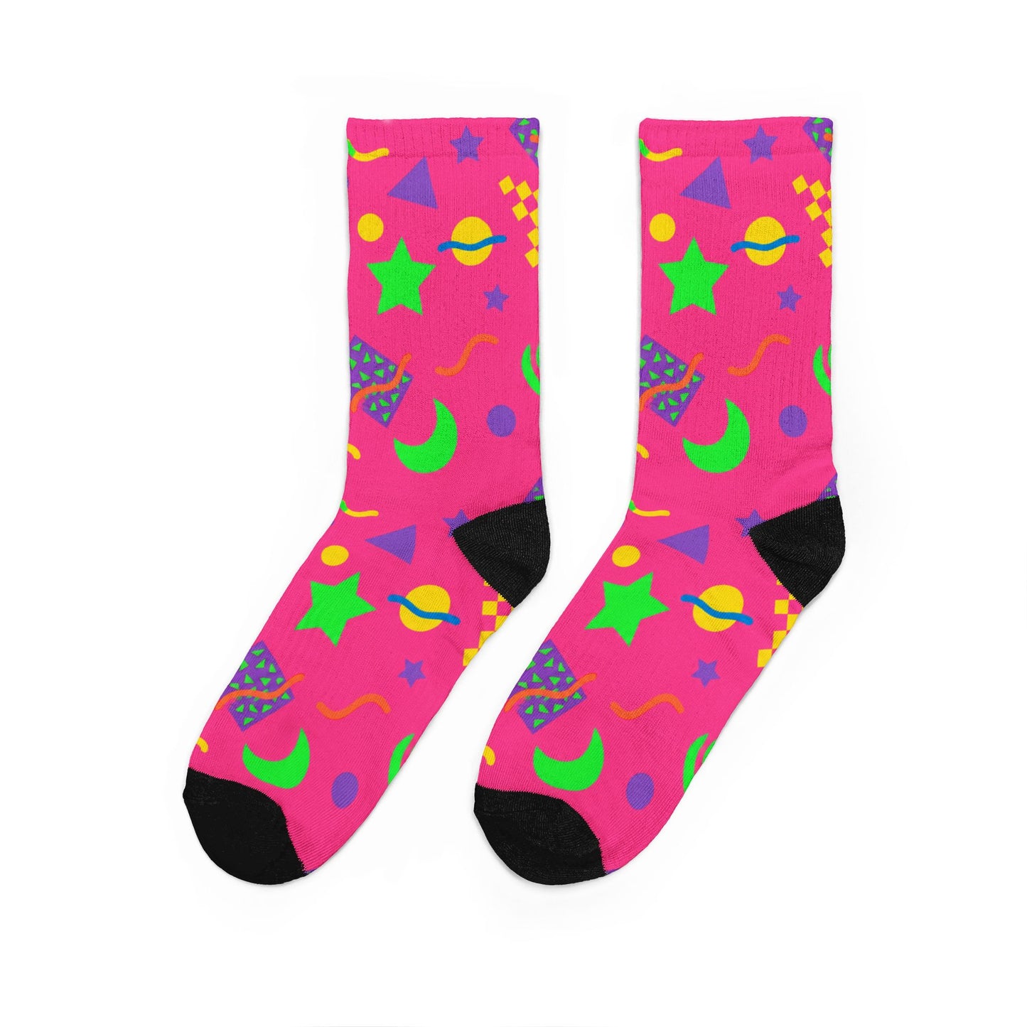 Pink Party Crew Socks