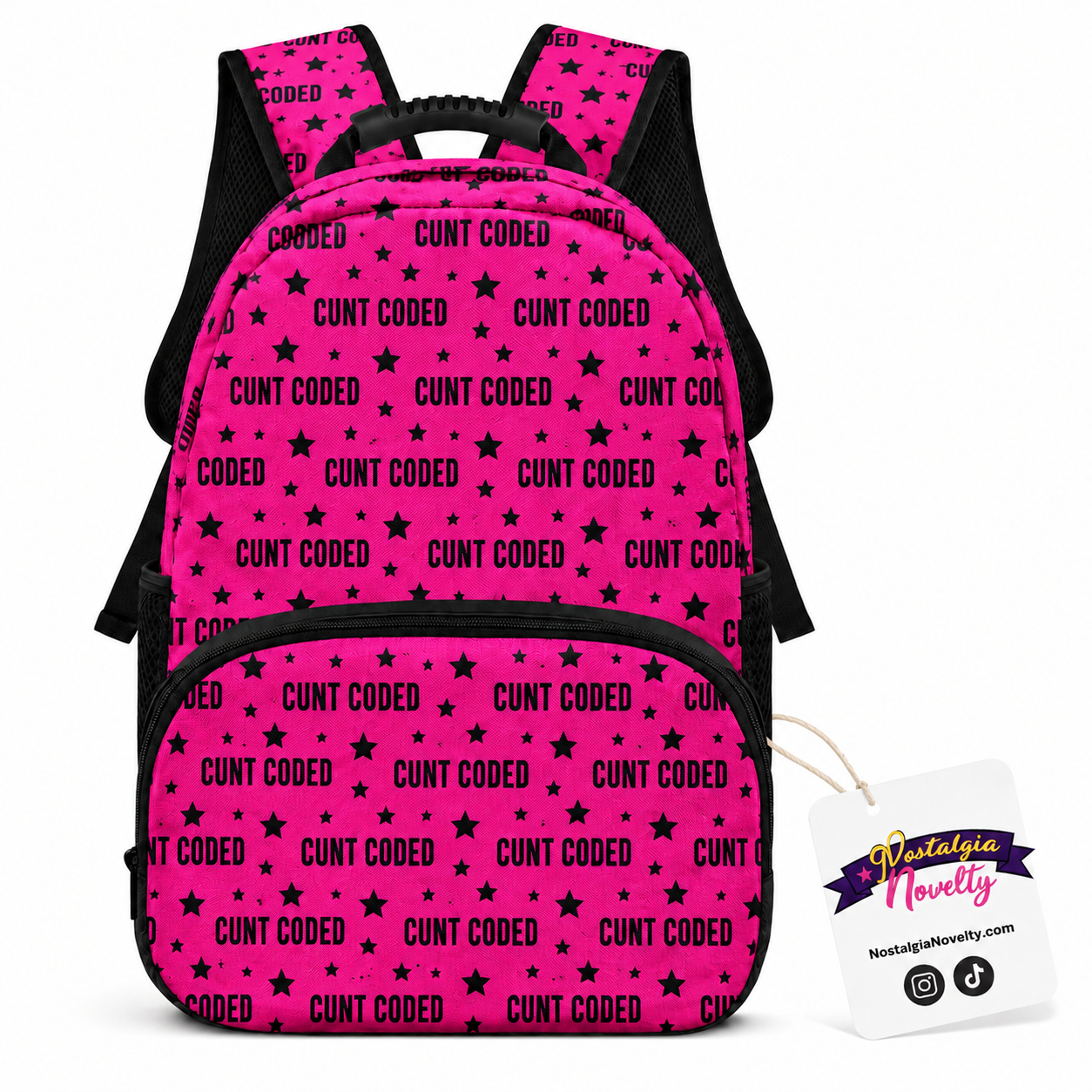 Cunt Coded Backpack