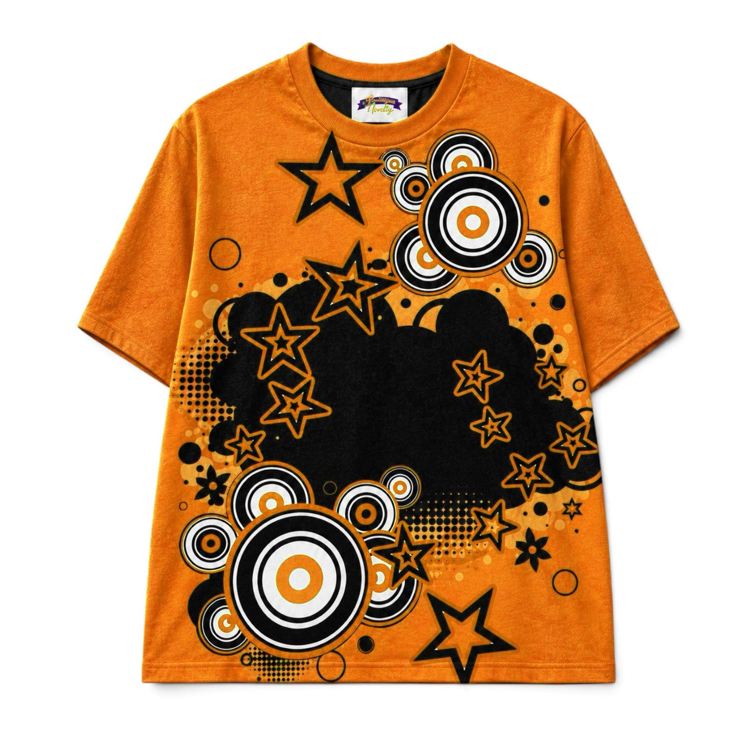 Frutiger Metro Orange 100% Cotton Unisex T-Shirt