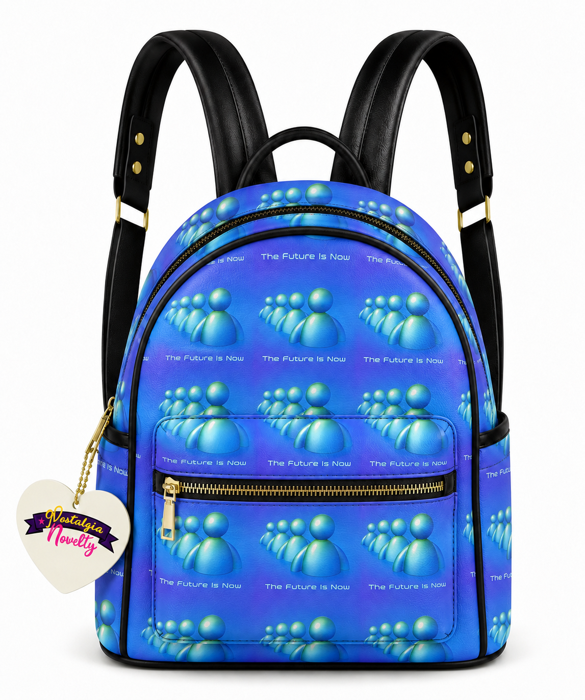 The Future is Now PU Leather Backpack