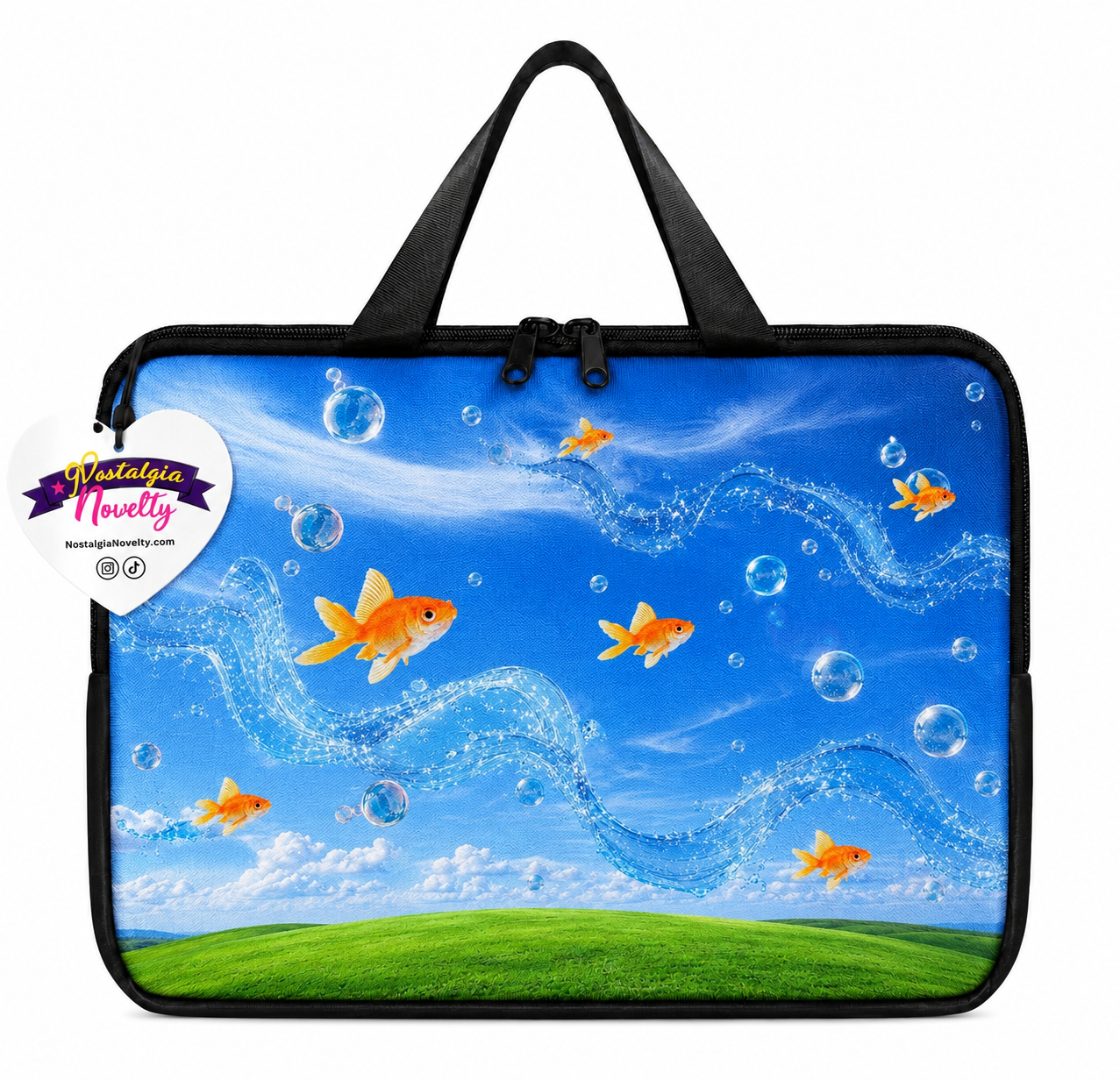 Goldfish Sky Laptop Bag