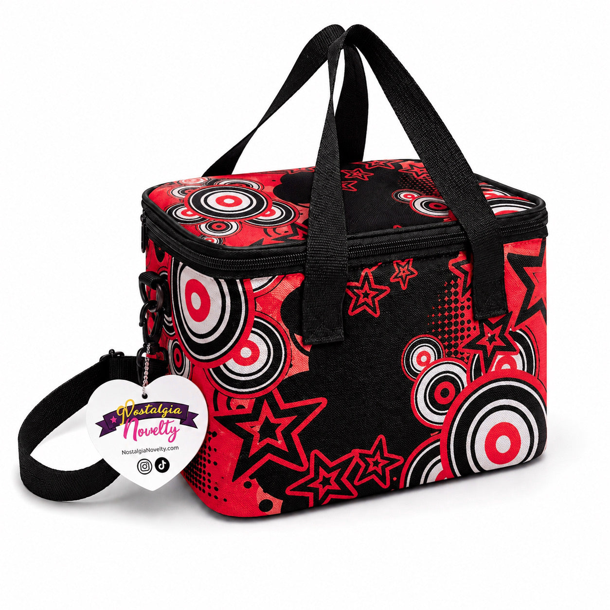 Frutiger Metro Red Lunch Box Bag