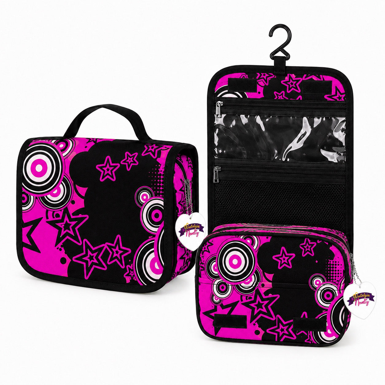 Frutiger Metro Pink Toiletry Bag