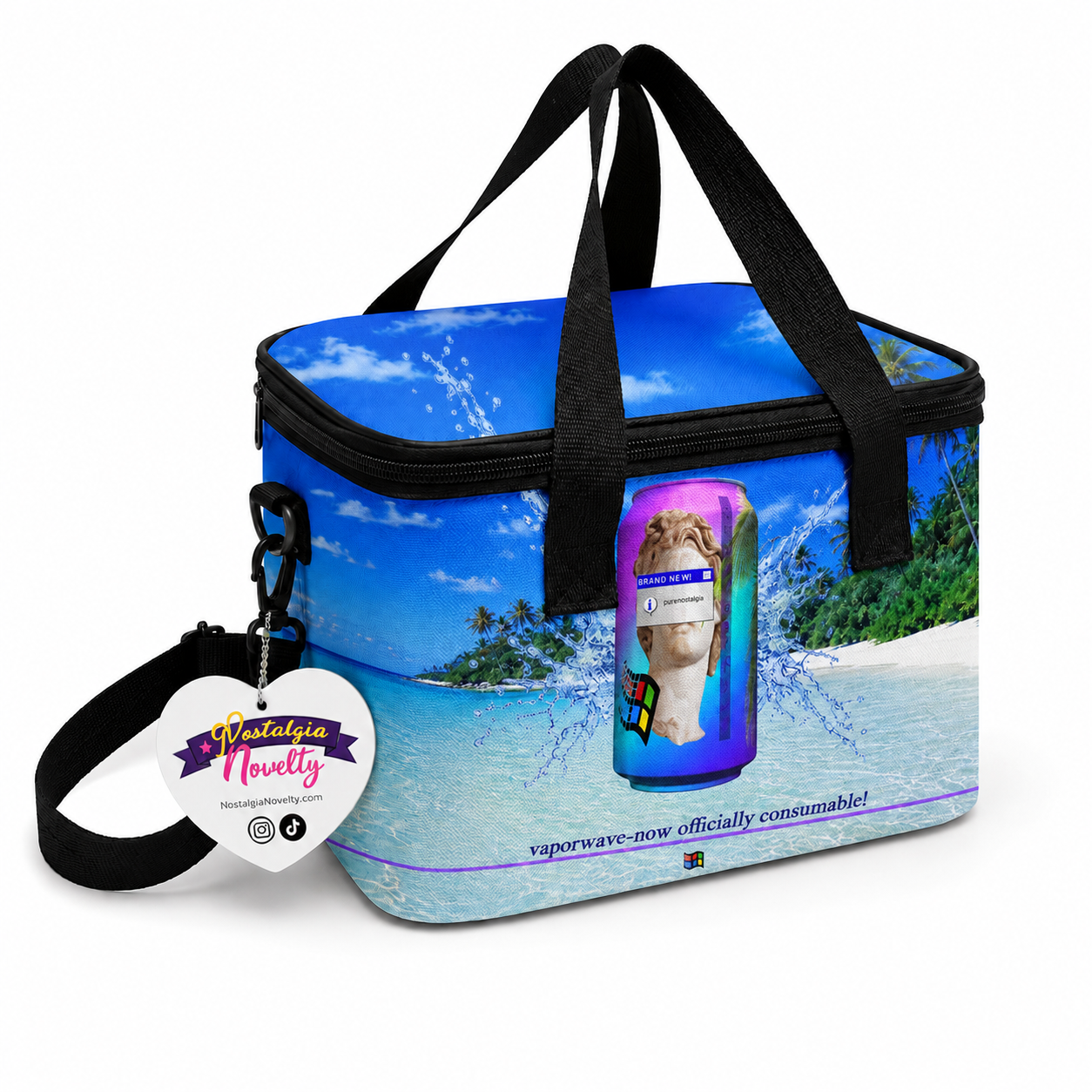 Consume Nostalgia Lunch Box Bag