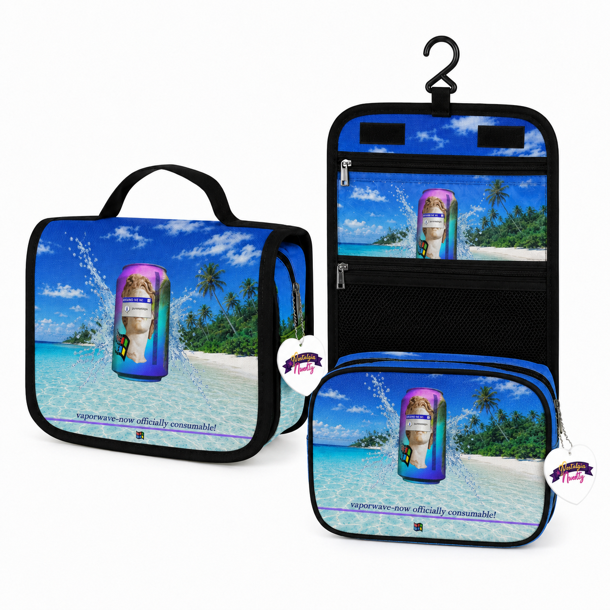 Consume Nostalgia Toiletry Bag