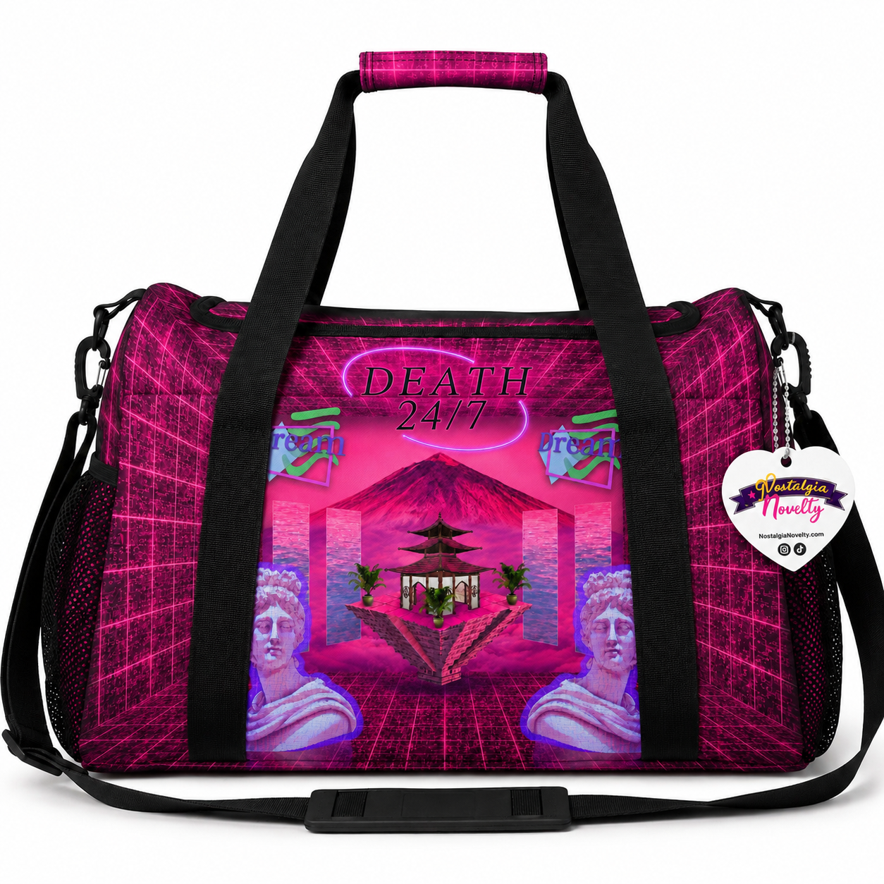 Death 24/7 Duffle Luggage Bag