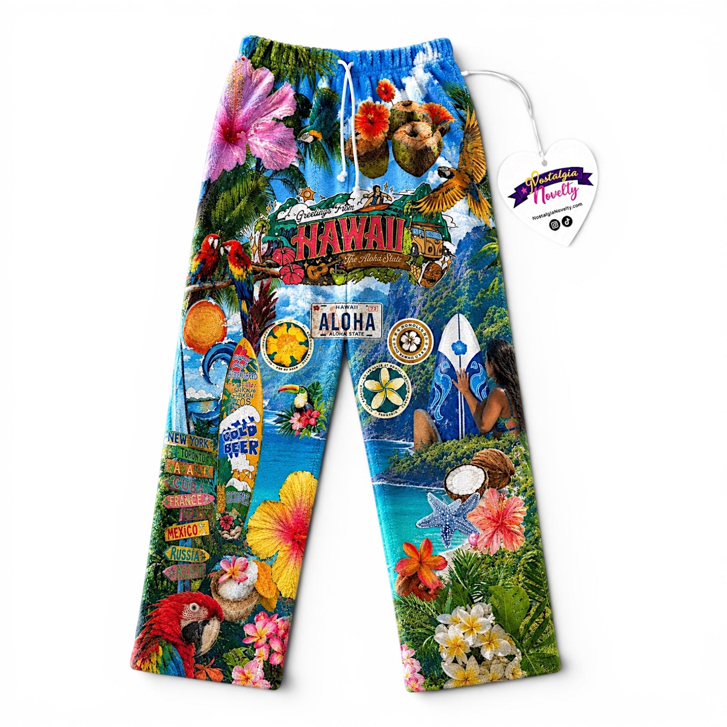 Hawaii Beach Pajama Pants