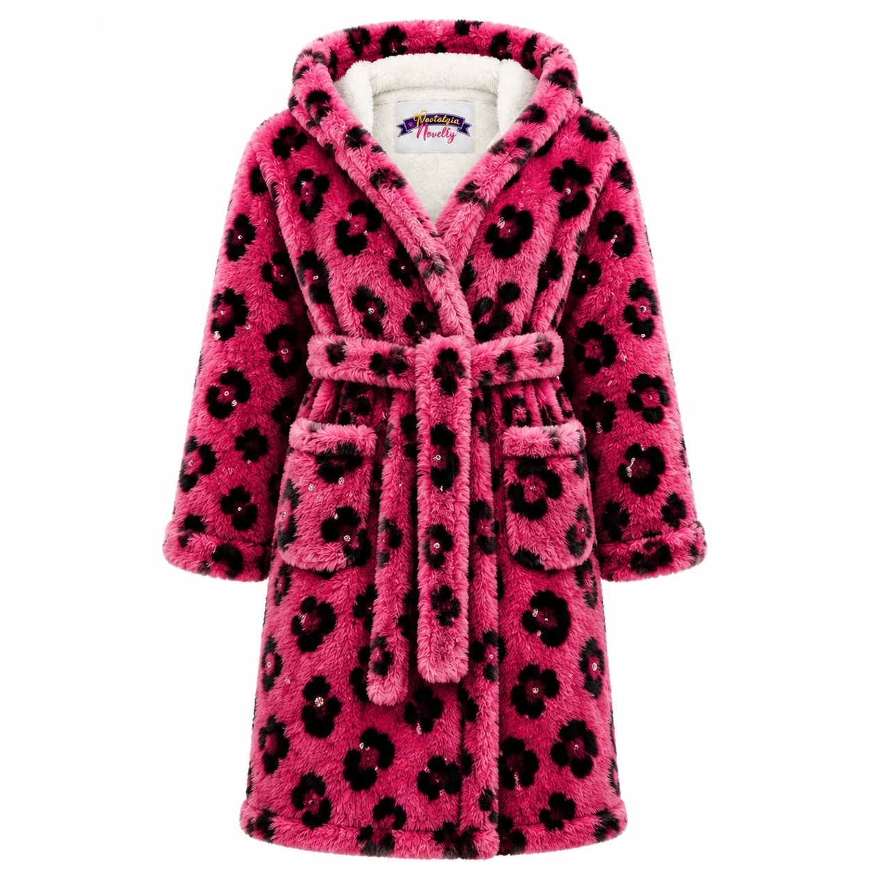 Mcbling Pink Leopard Print Sleeping Robe
