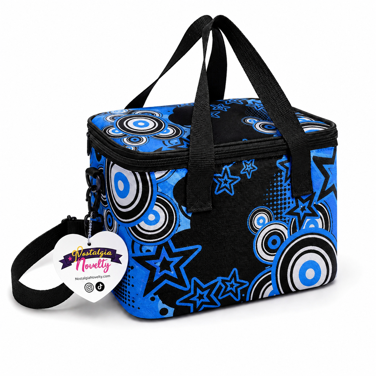 Frutiger Metro Blue Lunch Box Bag
