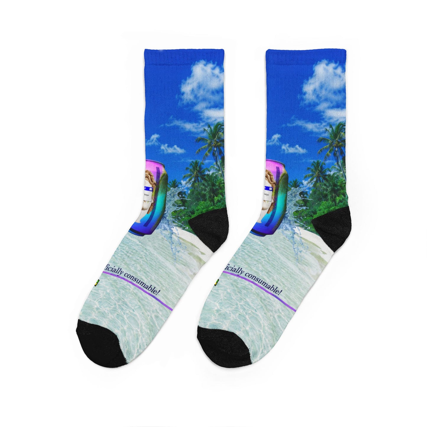 Consume Nostalgia Unisex Crew Socks