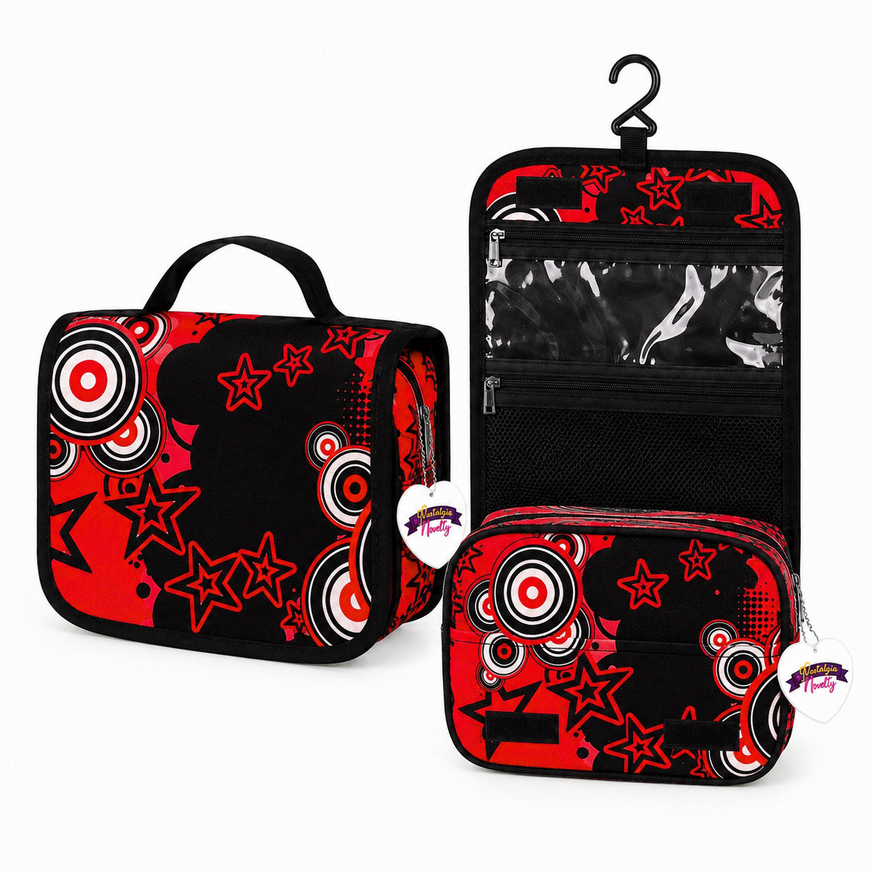 Frutiger Metro Red Toiletry Bag