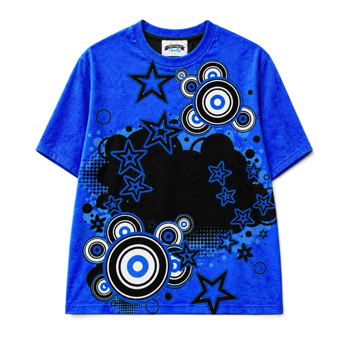 Frutiger Metro Blue 100% Cotton Unisex T-Shirt