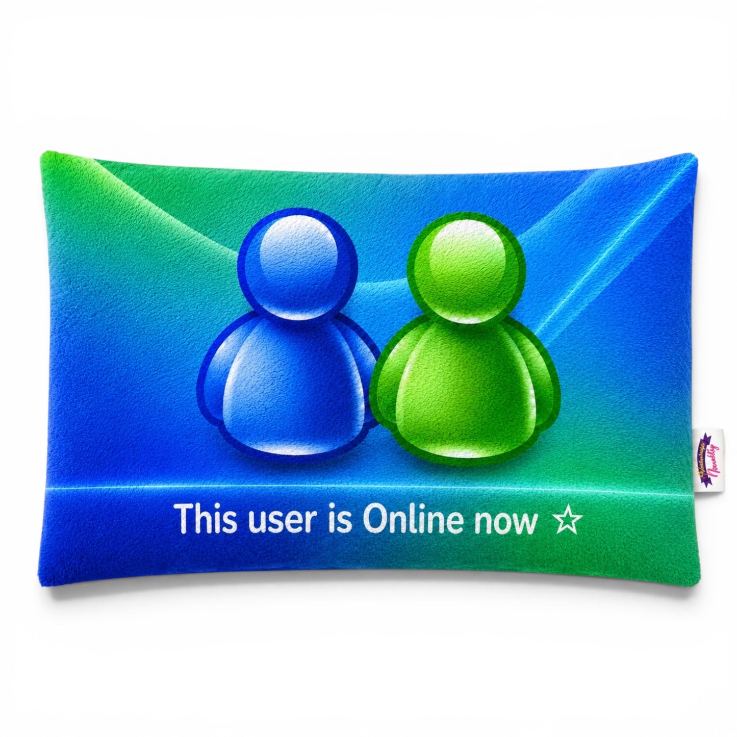 User Online Fuzzy Pillow Shams King Queen