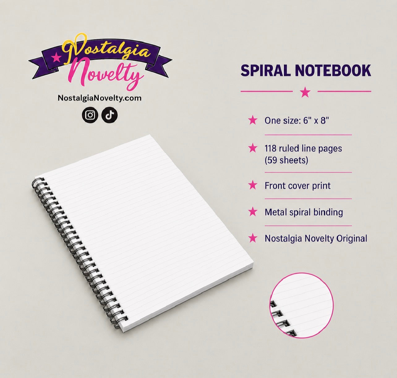 MSN Spiral Notebook