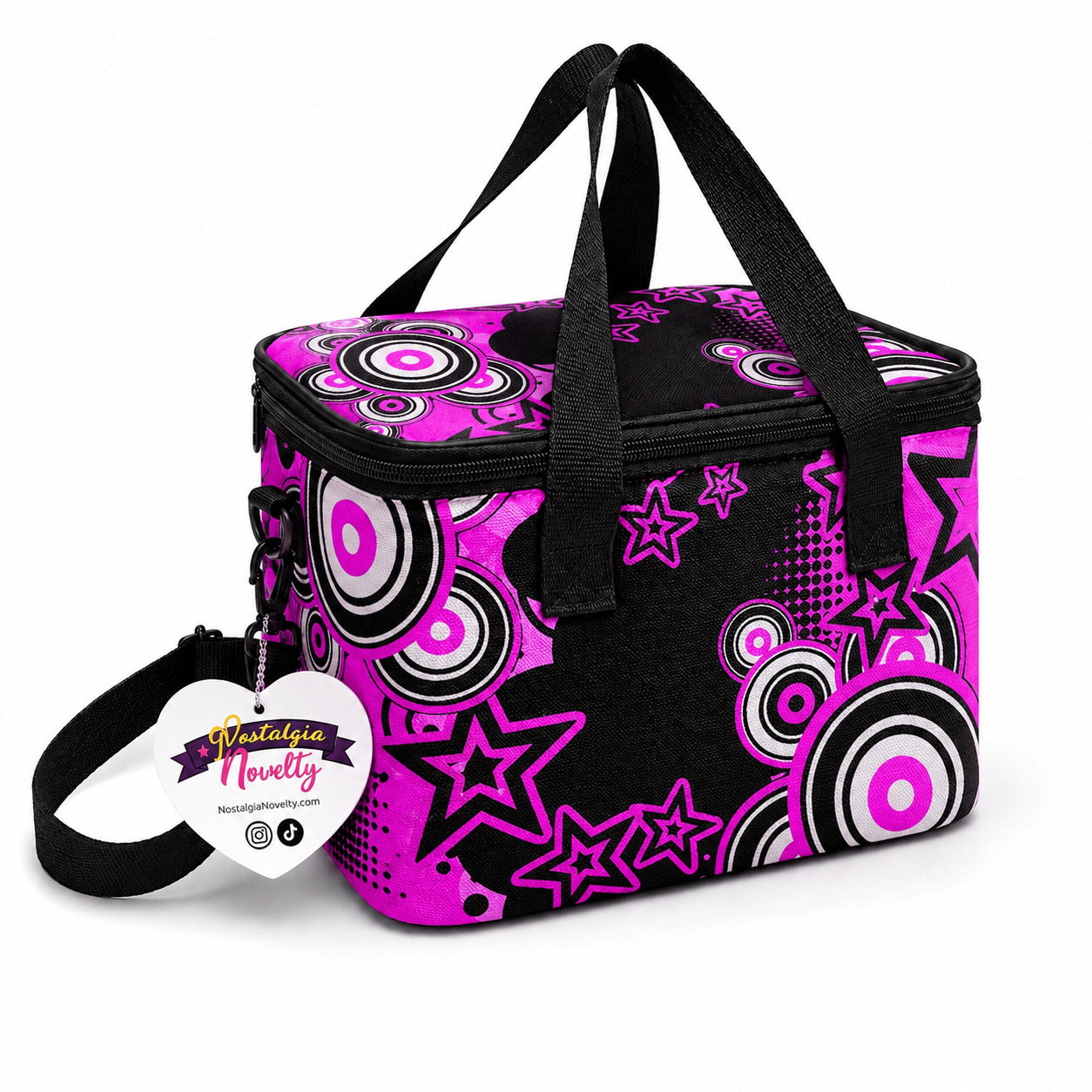 Frutiger Metro Pink Lunch Box Bag