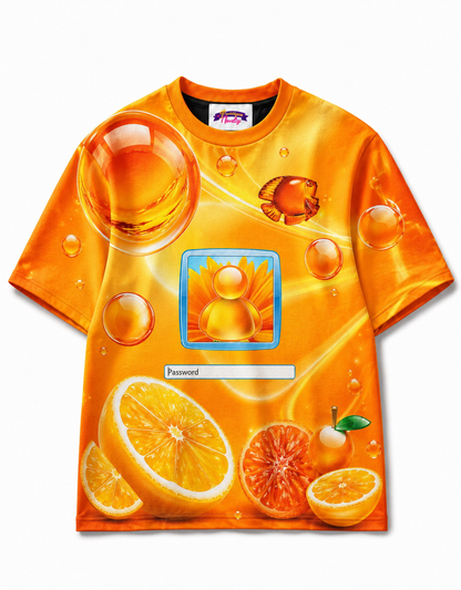 Dorfic Login All Over Print 100% Cotton Unisex T-Shirt