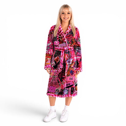 Mcbling Y2k Kiss Sleeping Robe