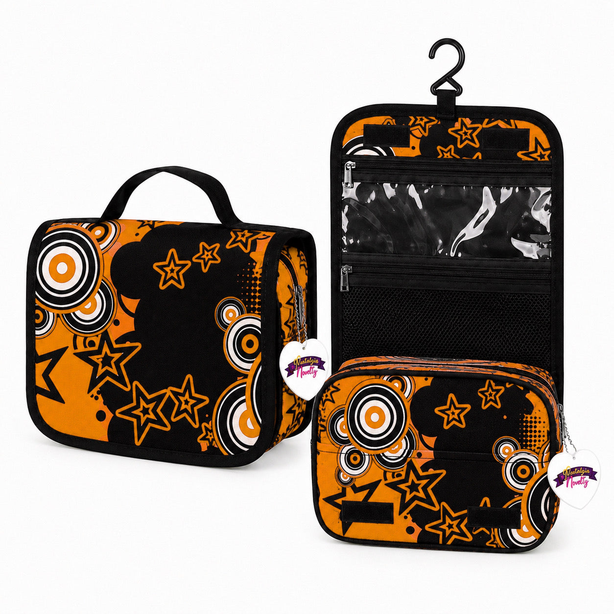 Frutiger Metro Orange Toiletry Bag