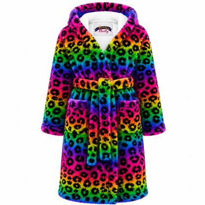 Rainbow Leopard Sleeping Robe