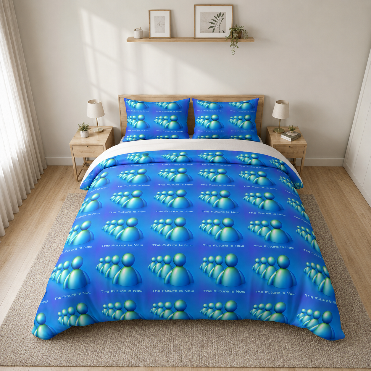 The Future Is Now 100% Cotton Bed Set