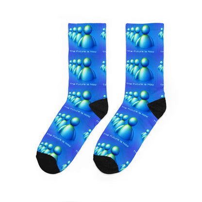 The Future Is Now Unisex Crew Socks