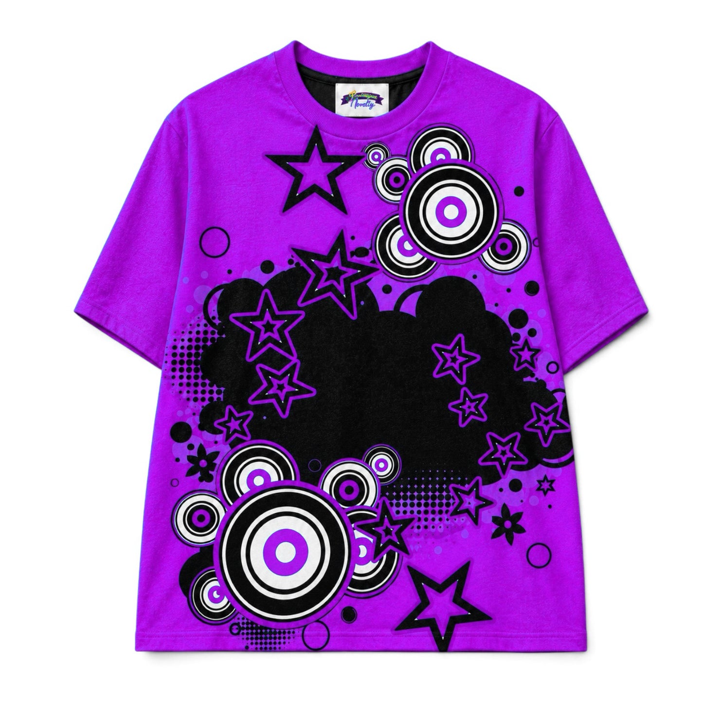 Frutiger Metro Purple 100% Cotton Unisex T-Shirt