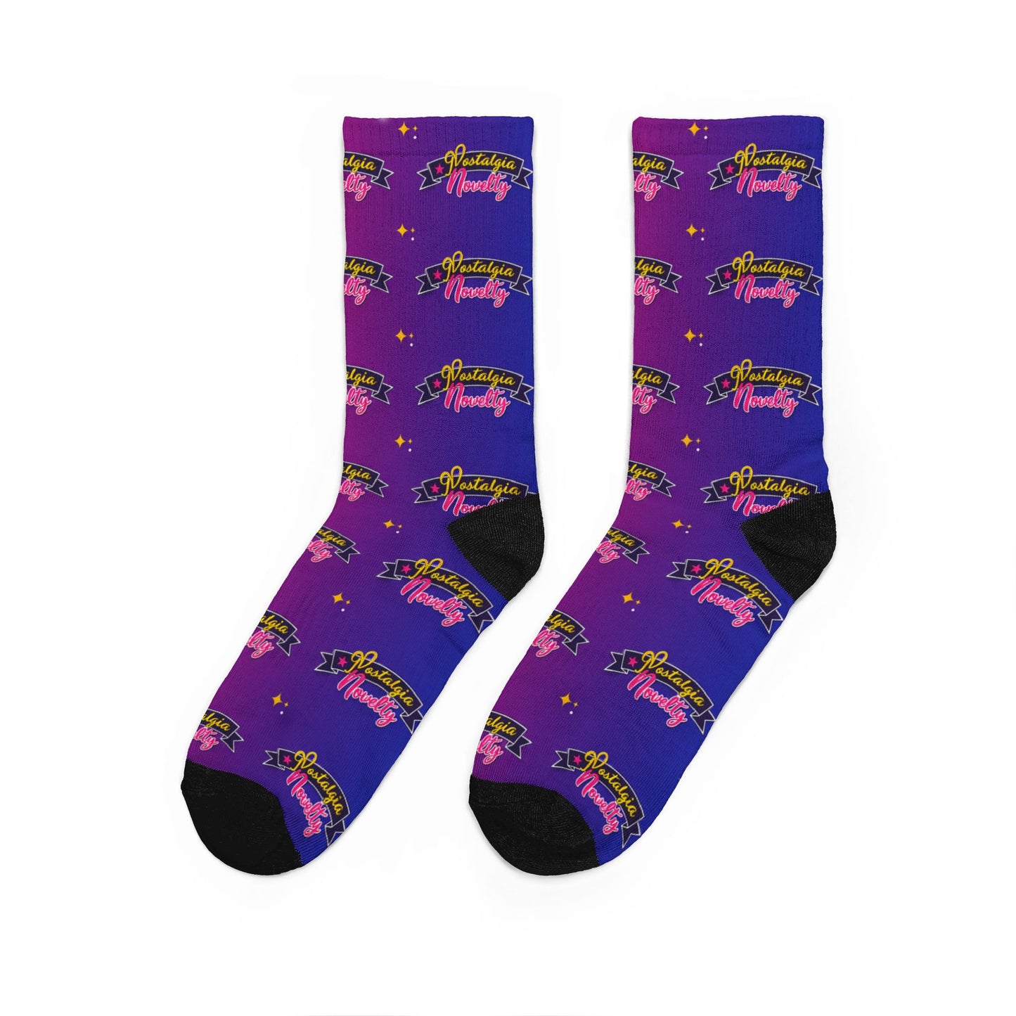 Nostalgia Novelty Unisex Crew Socks