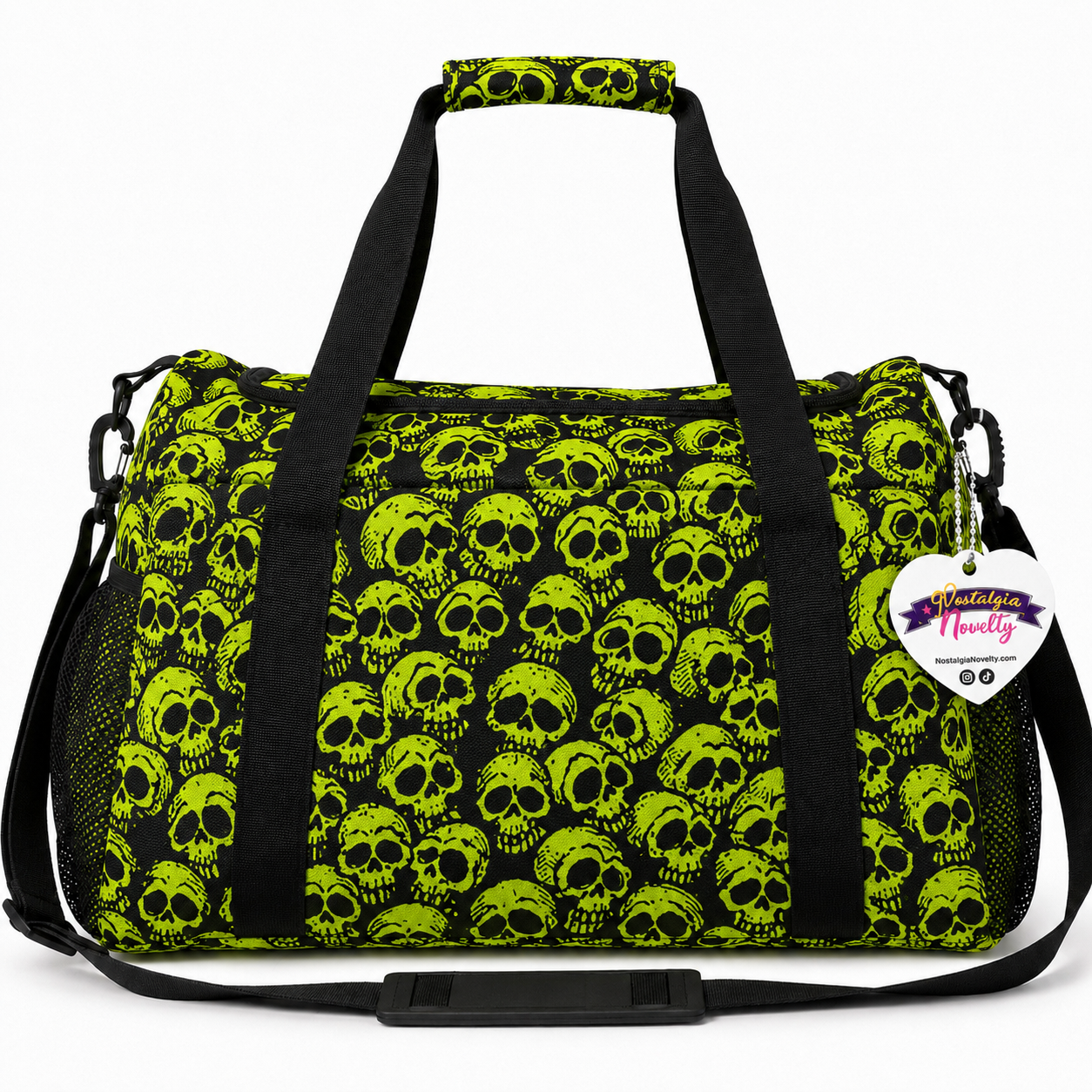 Acid Skulls XL Duffle Luggage Bag