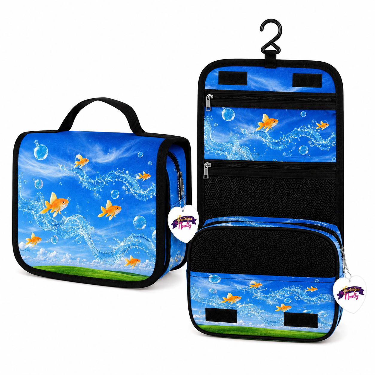 Goldfish Skies Toiletry Bag