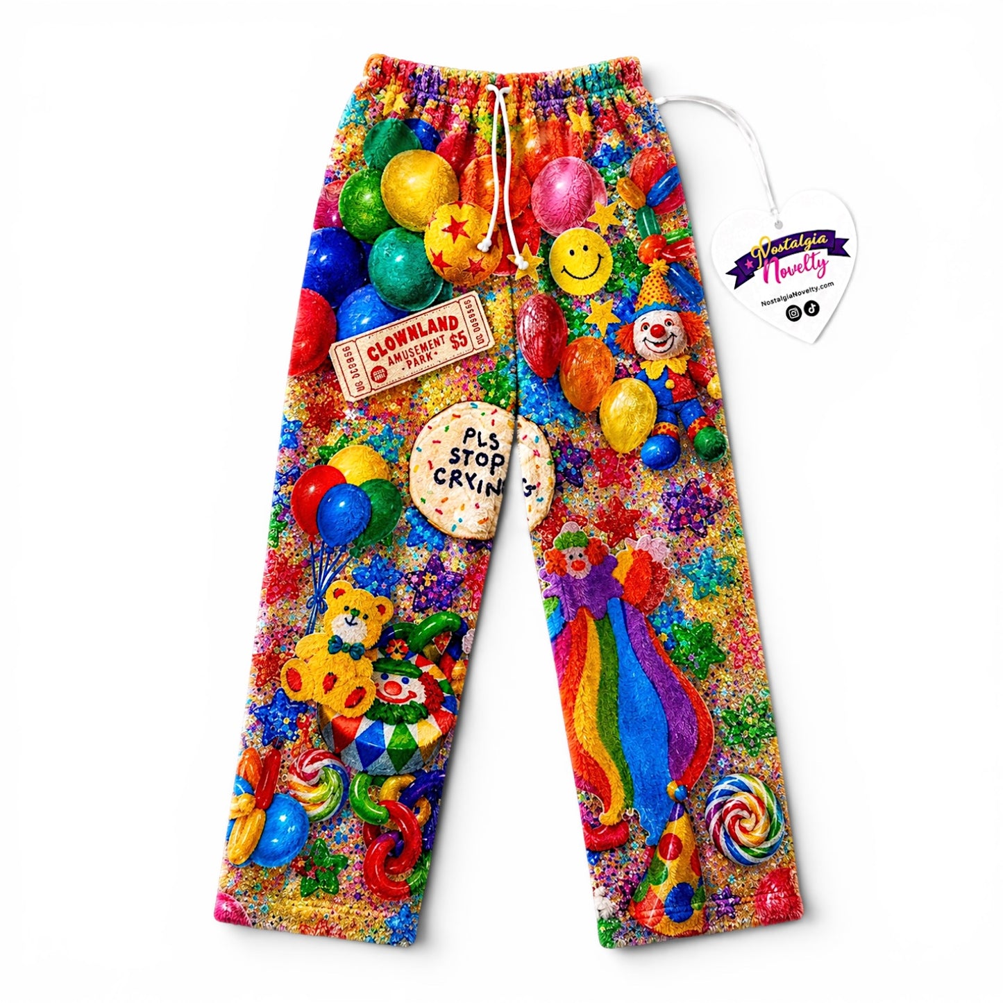 Crying Clown Pajama Pants