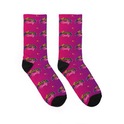 Nostalgia Novelty Unisex Crew Socks