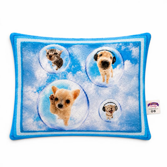 Frutiger Aero Cat Dog Pillow Cover