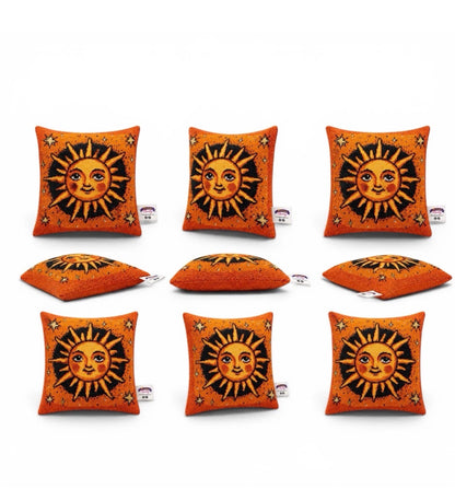Dreamsicle Celestial Pillow Cover