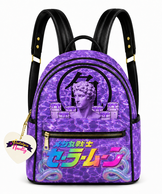 Lean God PU Leather Backpack