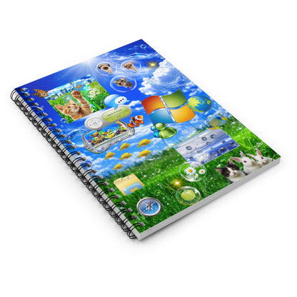 Sky Screen Spiral Notebook