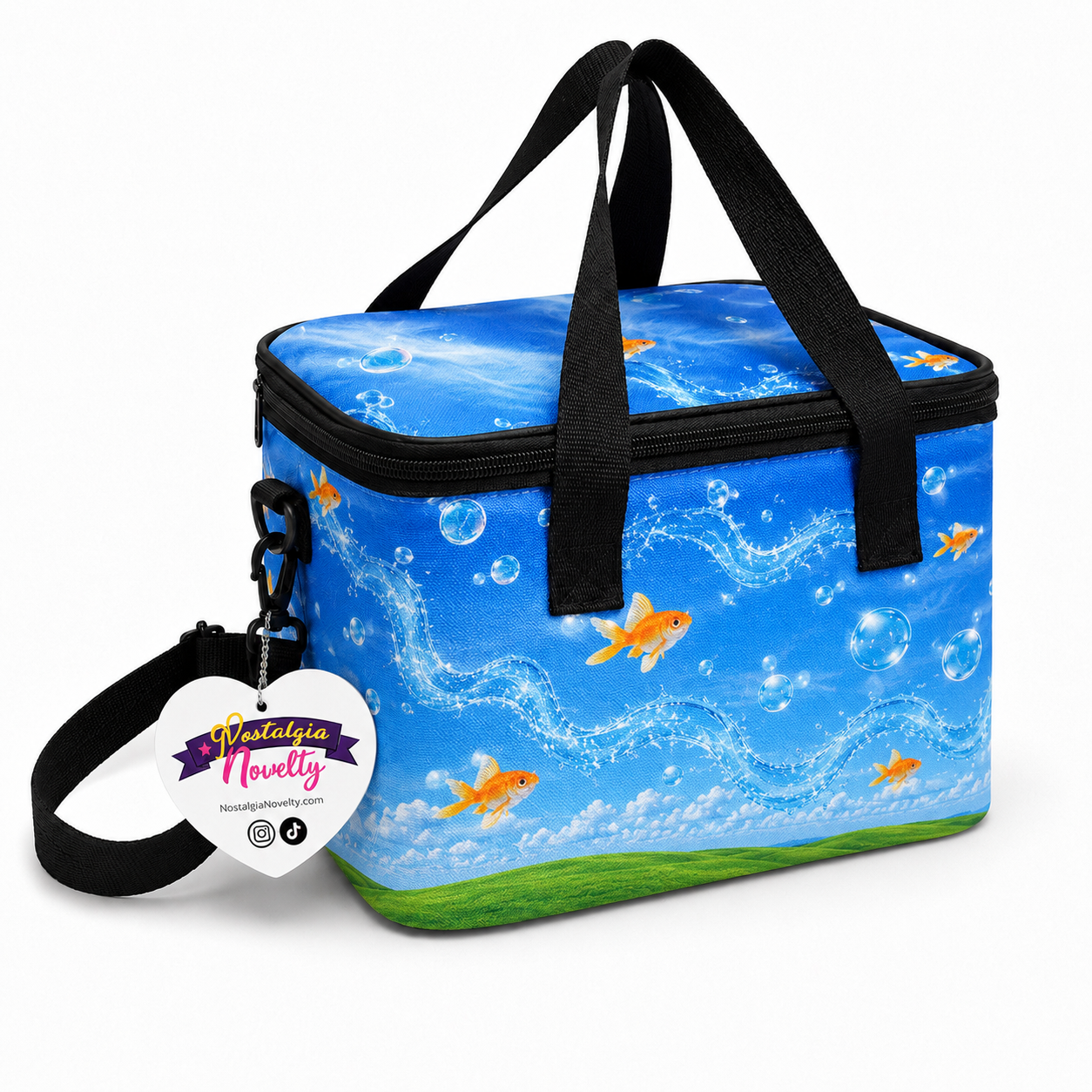 Goldfish Skies Lunch Box Bag