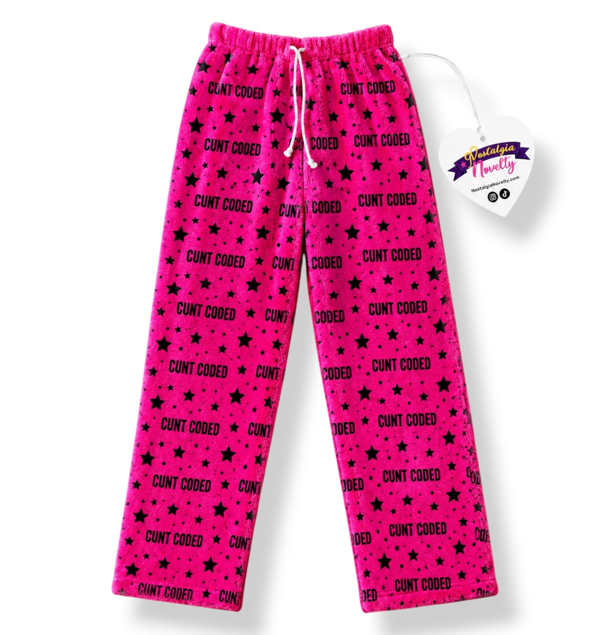 Cunt Coded Pajama Pants