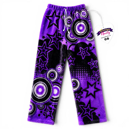 Frutiger Metro Purple Pajama Pants