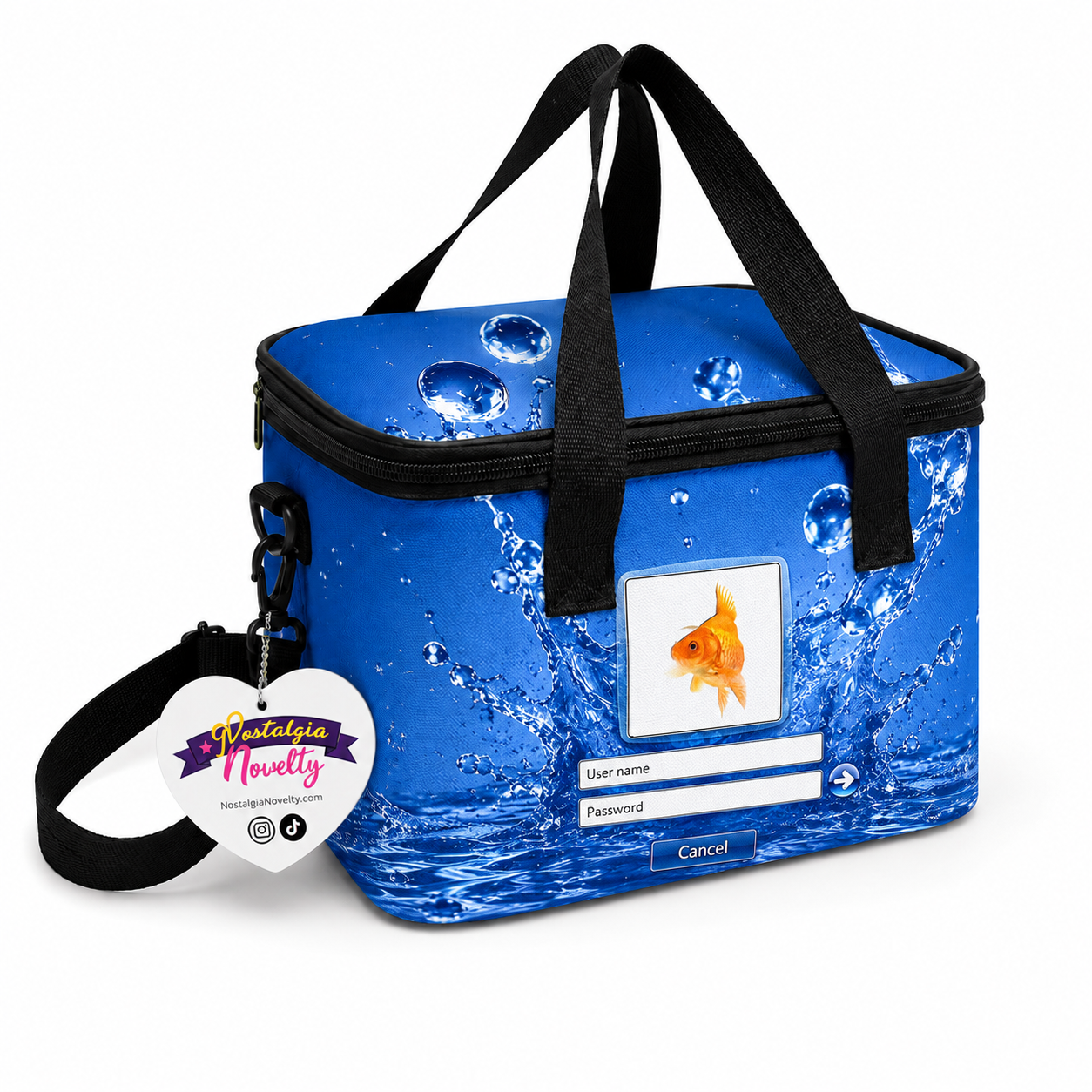 Liquid Login Lunch Box Bag