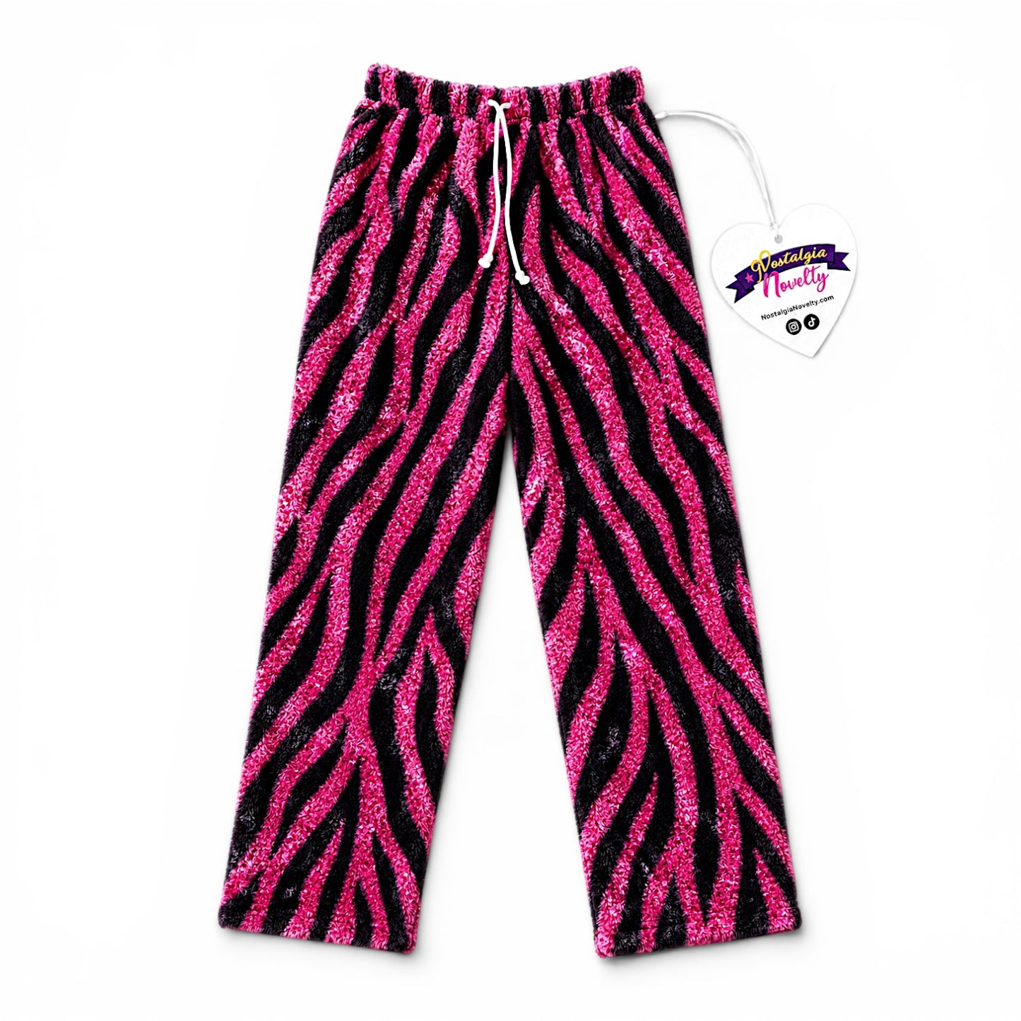 Zebra Sparkle Pajama Pants