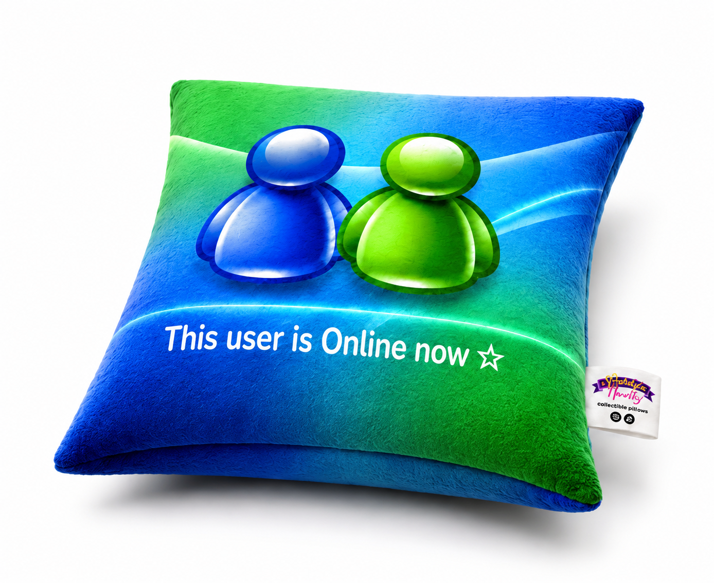 Frutiger Aero User Online Pillow Cover