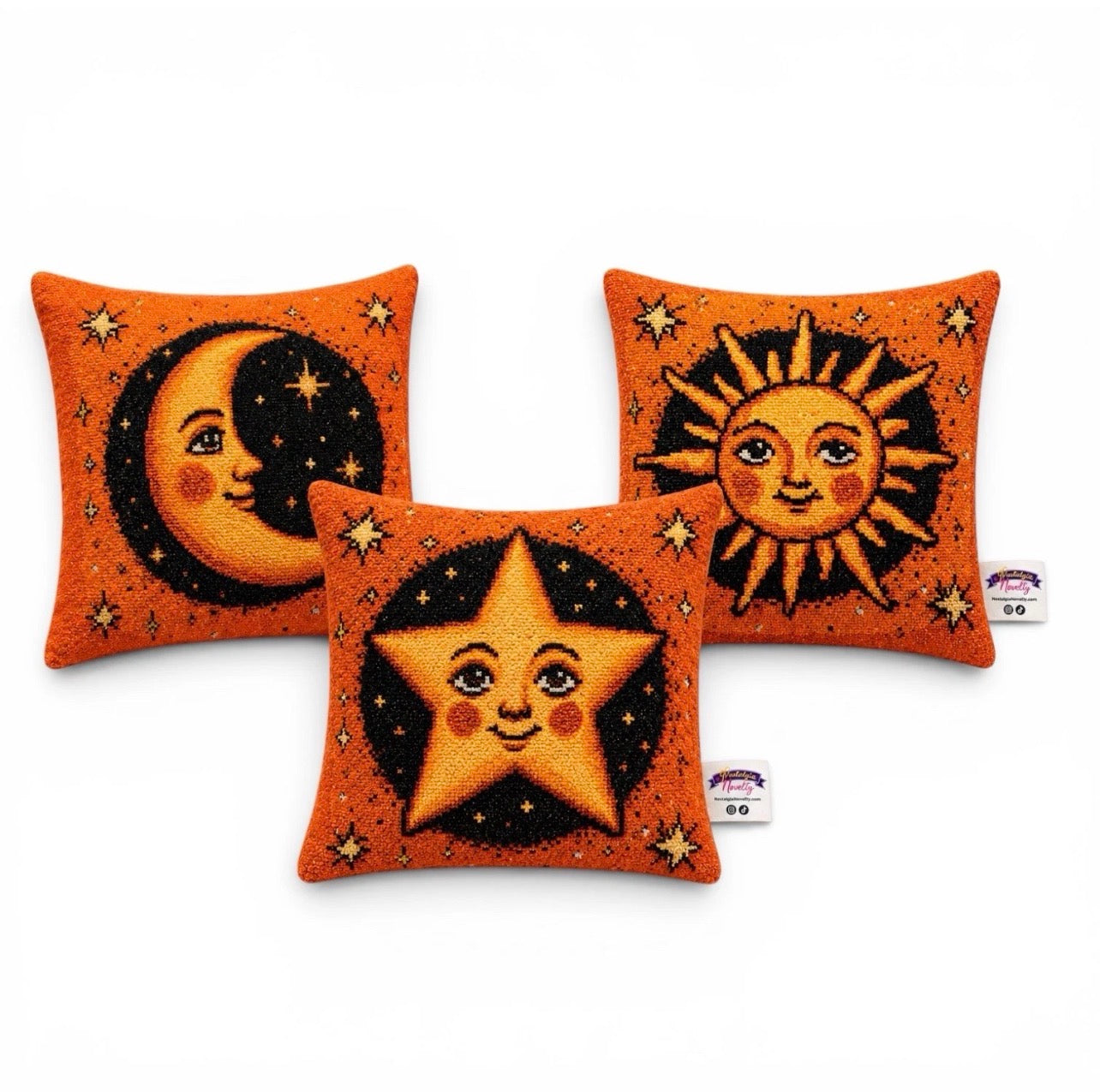 Dreamsicle Celestial Pillow Cover