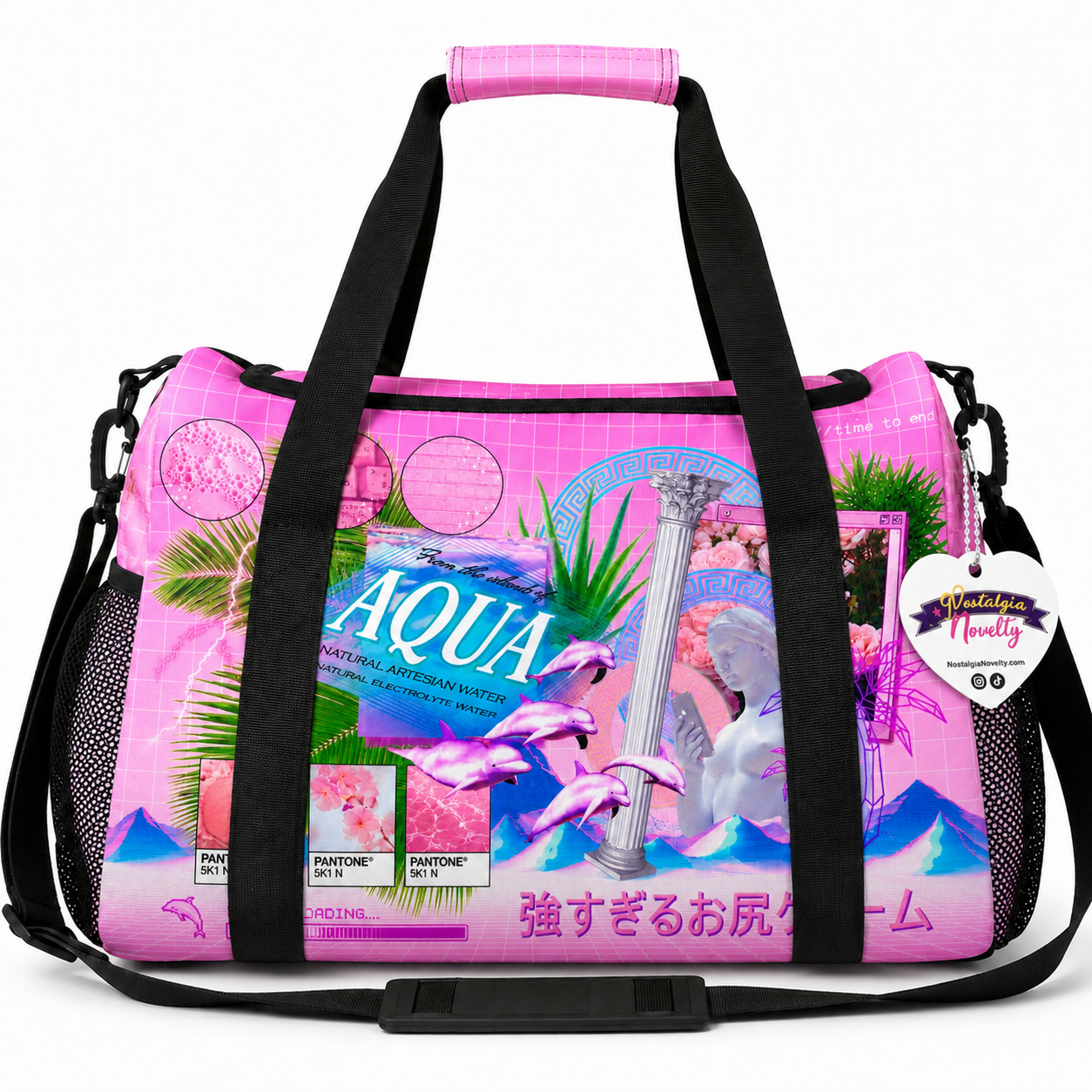 Aqua Sequence XL Duffle Luggage Bag