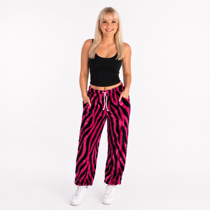 Zebra Sparkle Pajama Pants