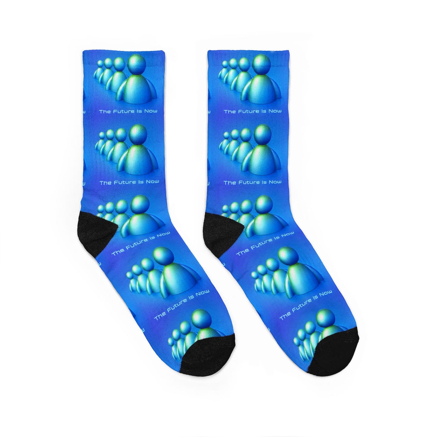 The Future Is Now Unisex Crew Socks