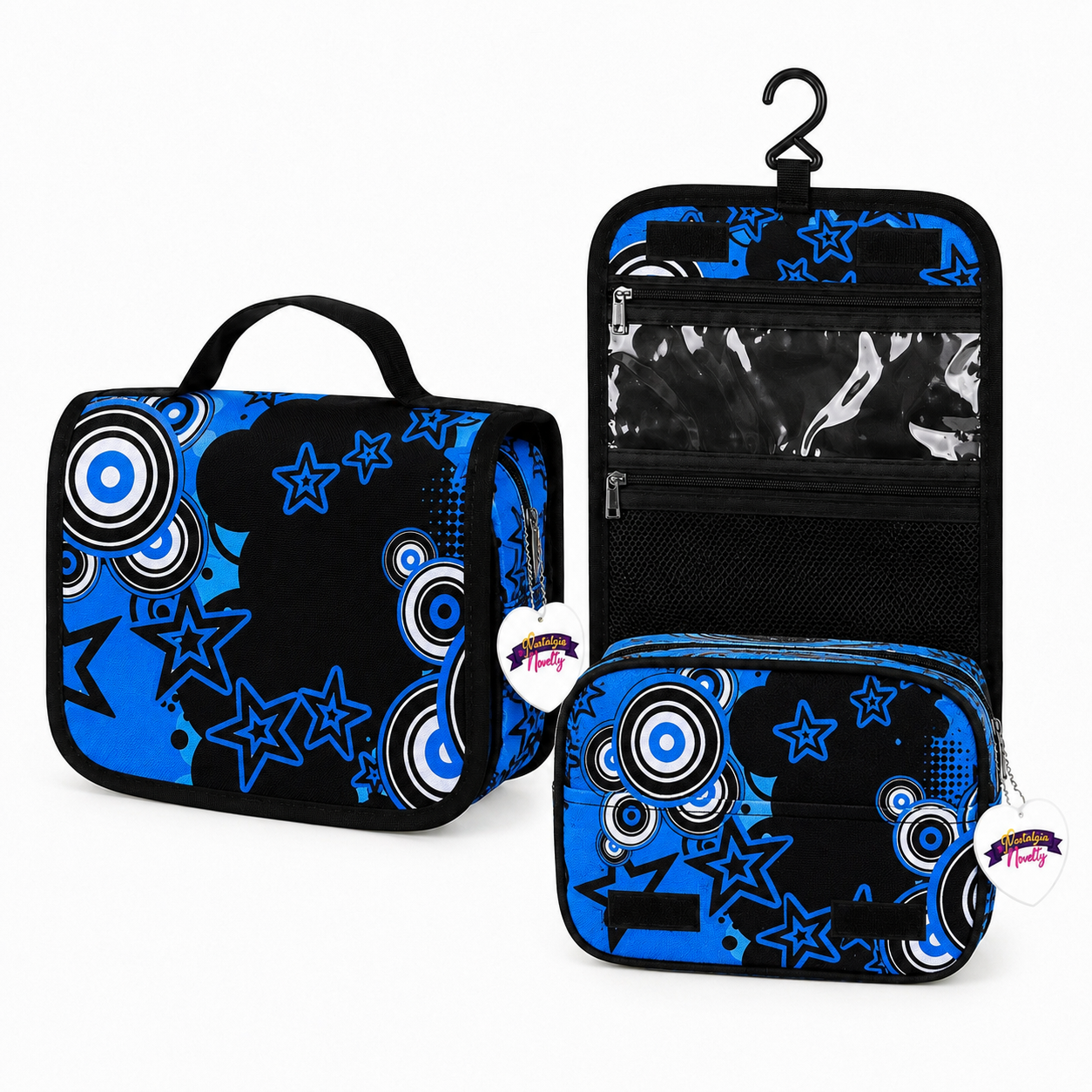 Frutiger Metro Blue Toiletry Bag