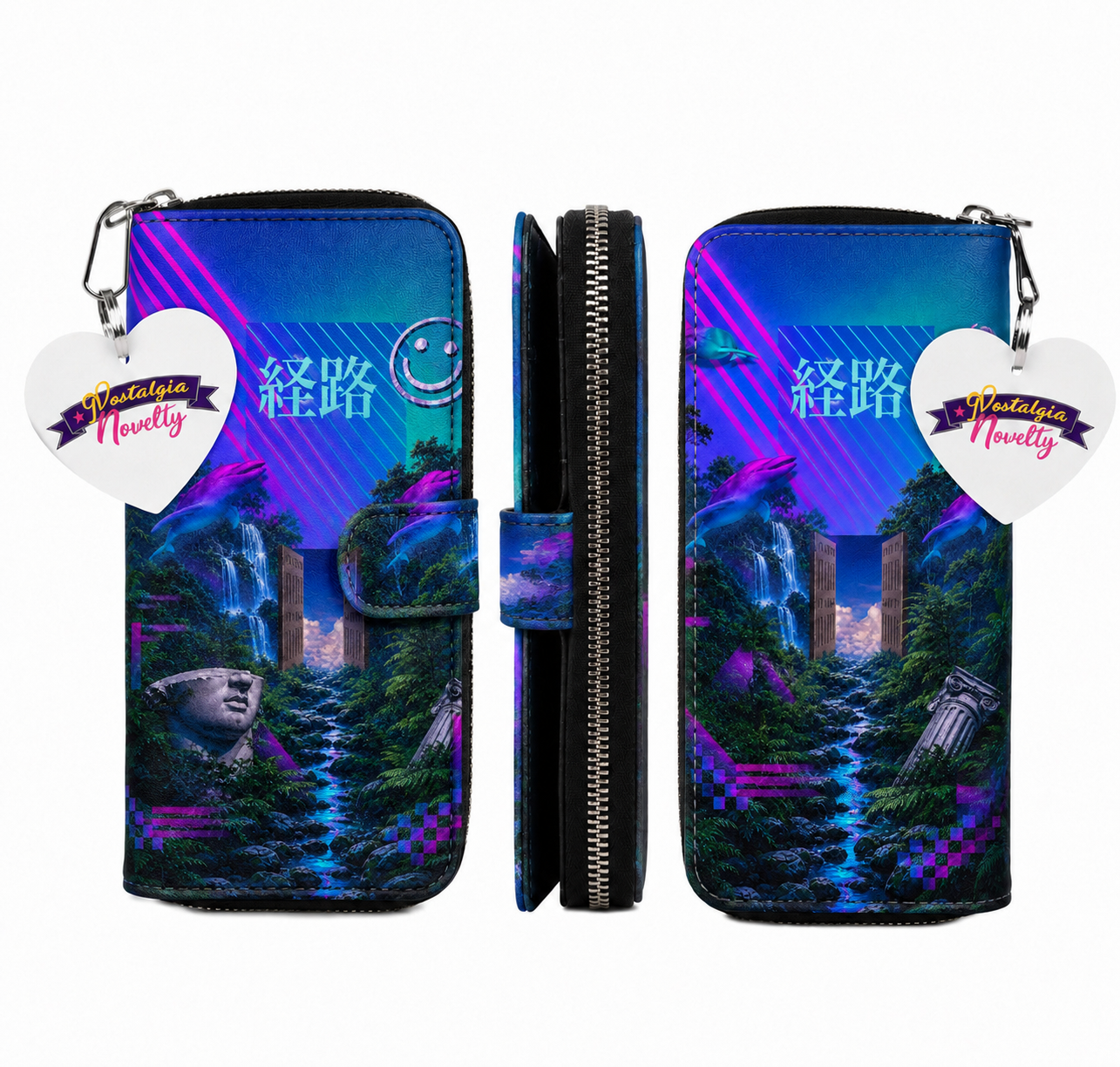 Synth Dreams PU Leather Wallet
