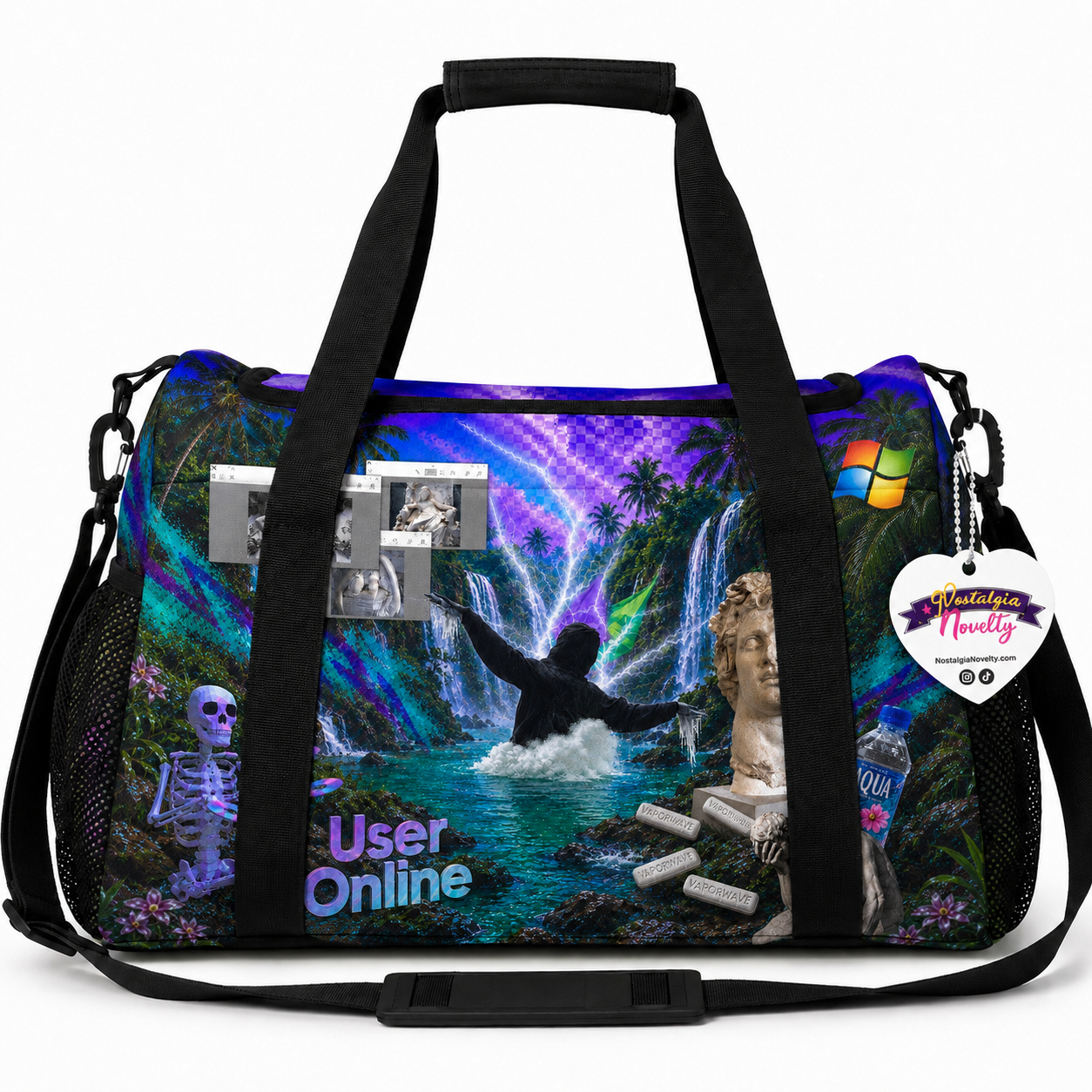 Cyber Falls XL Duffle Luggage Bag
